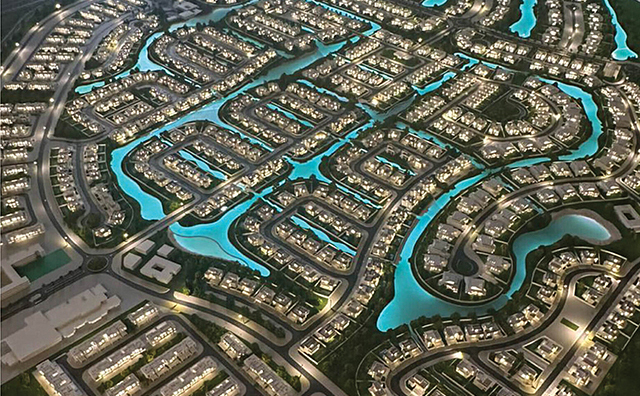The Oasis by Emaar will feature more than 7,000 residential units.